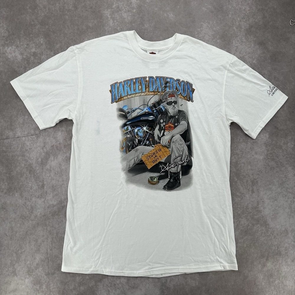 2015 Harley Davidson Sturgis Or Bust Wildhorse Bend Oregon T-Shirt XL Limited
